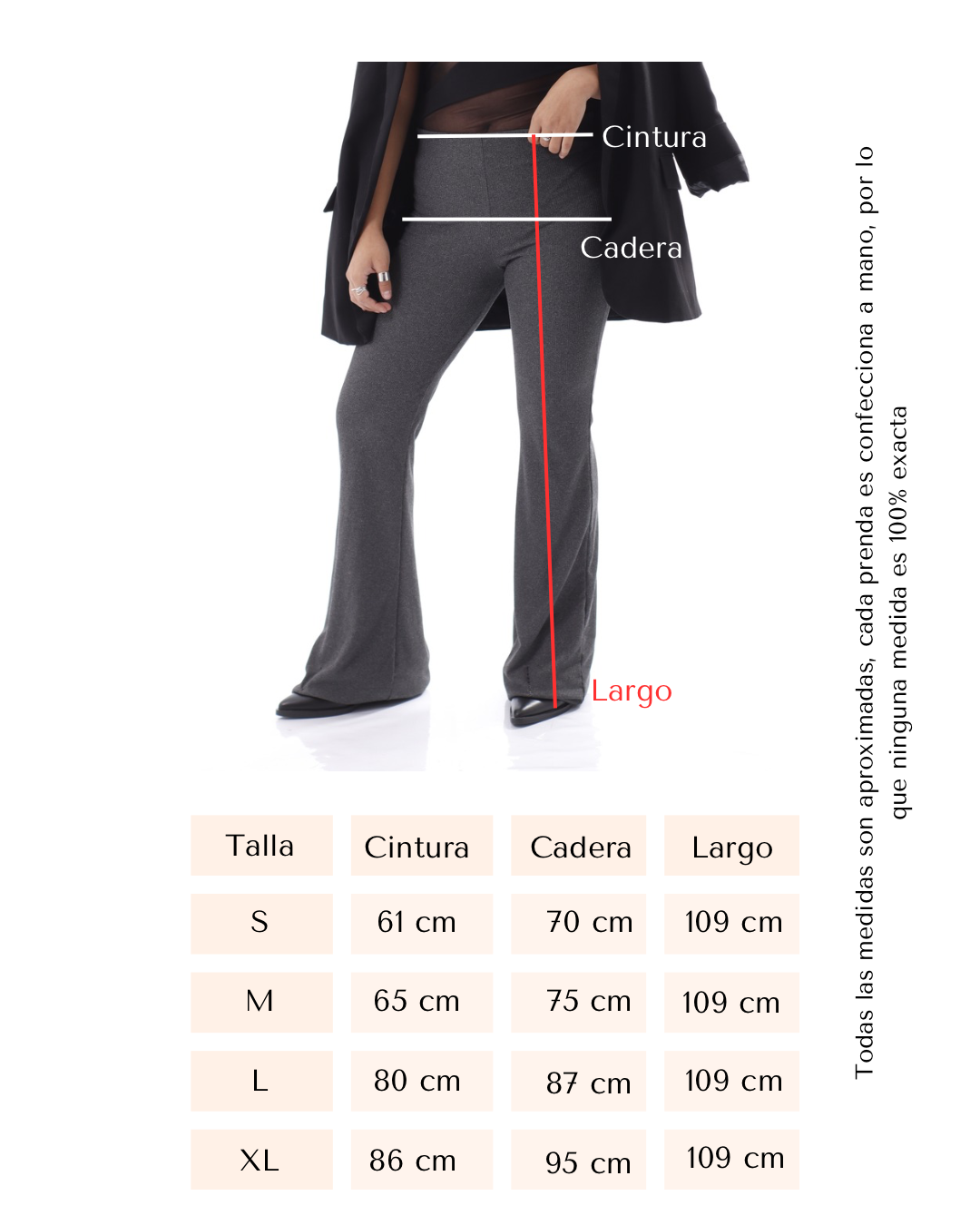 Flare Pant - Color Negro