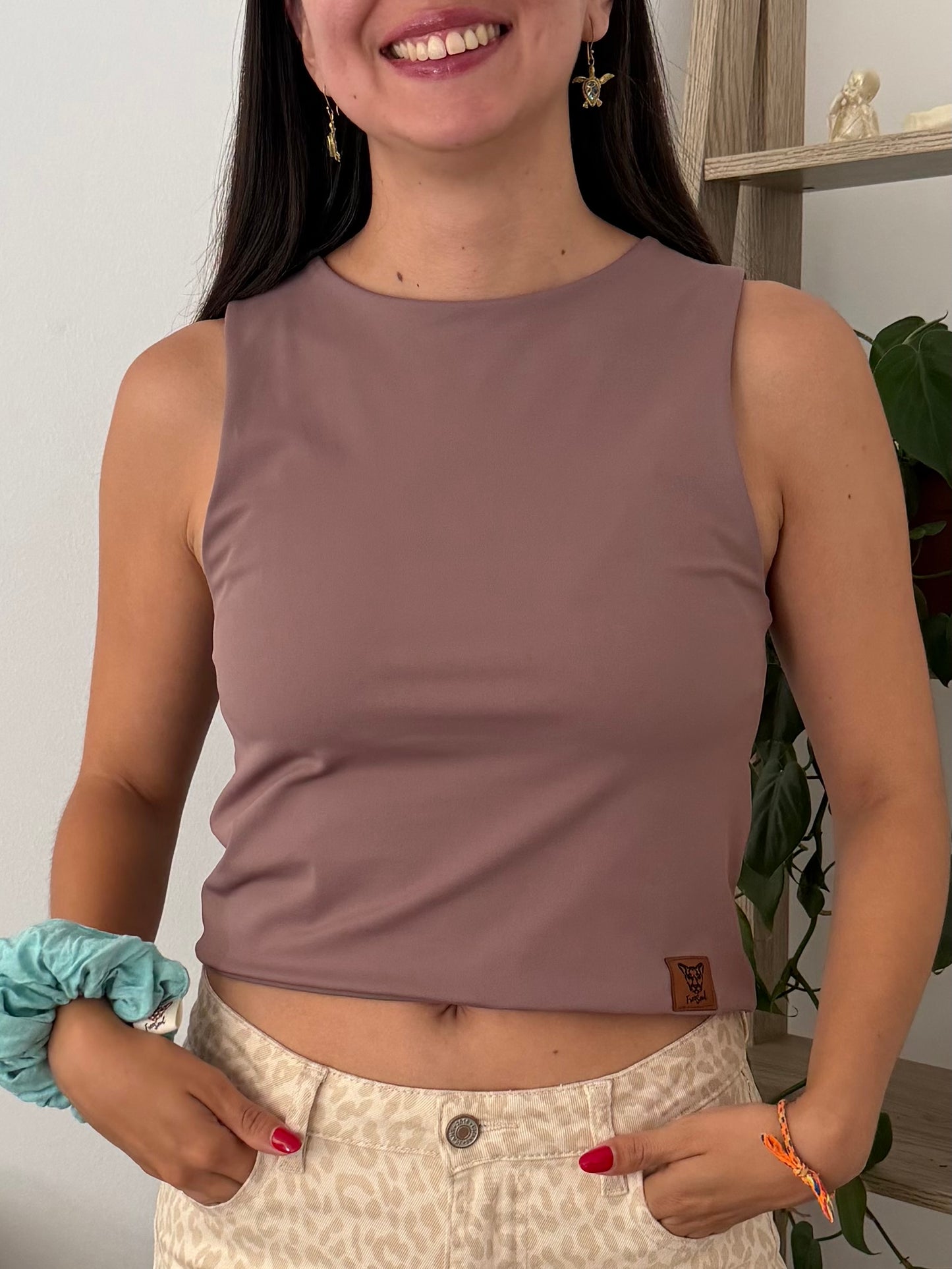 Halter top Moka