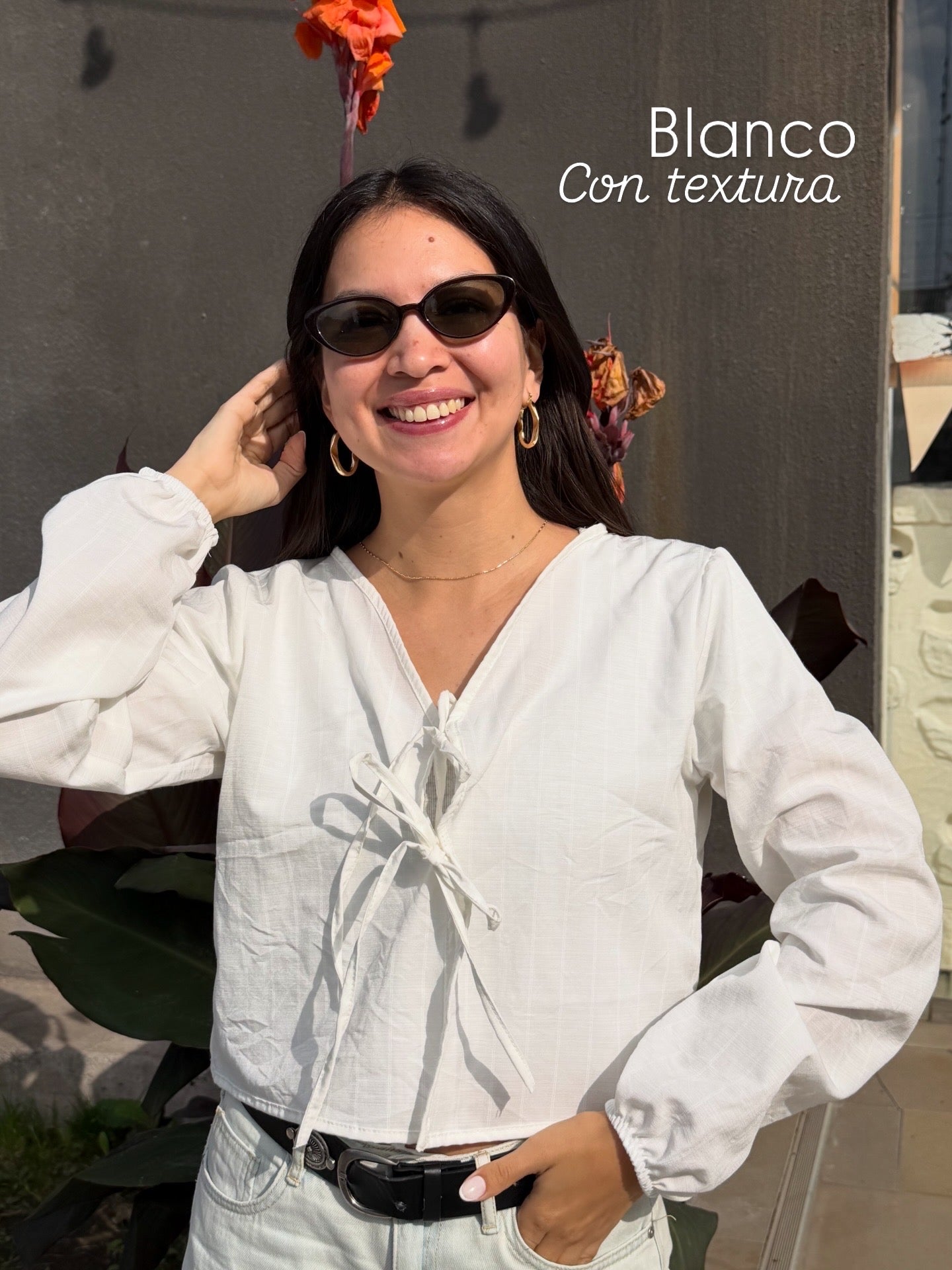 BLUSA BLANCA AMALFI