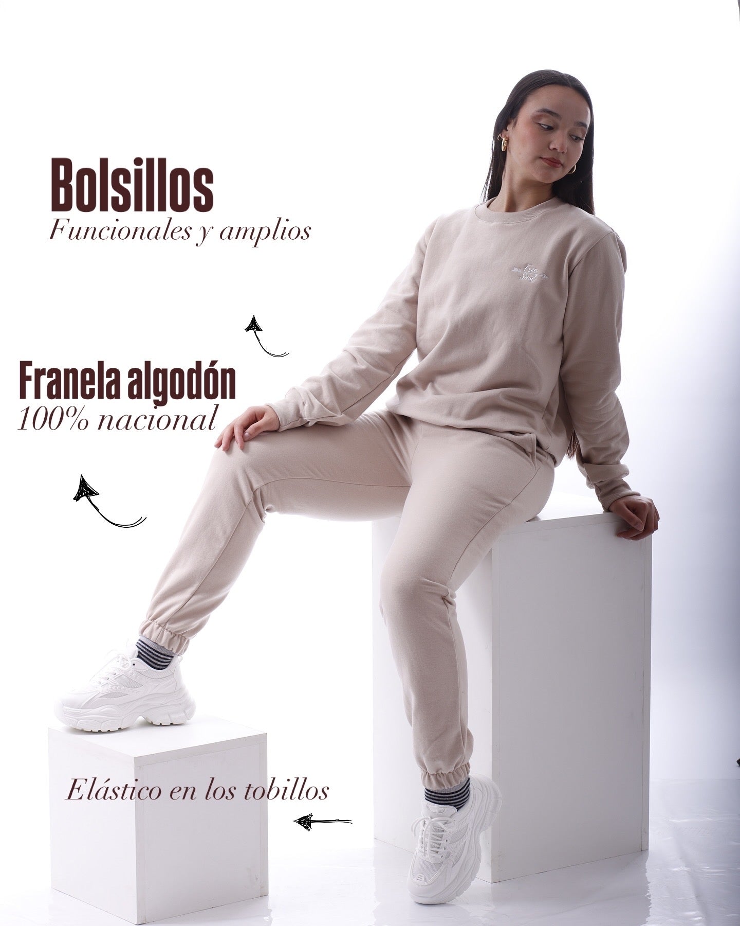 Jogger beige