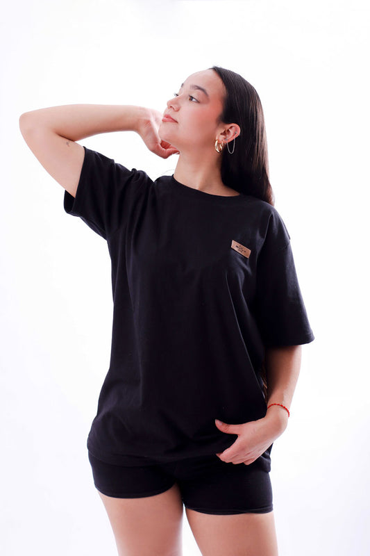 Polera Polo Negra