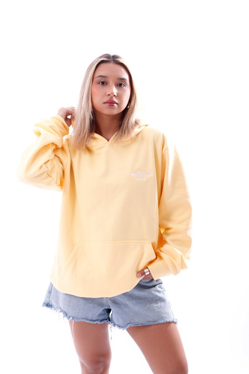Poleron Canguro Amarillo